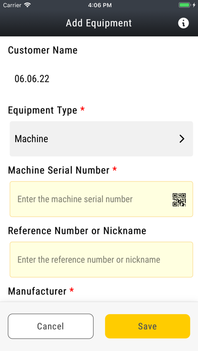 Cat® Wear Management System Screenshot