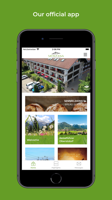 Montana Ferienwohnungen Screenshot