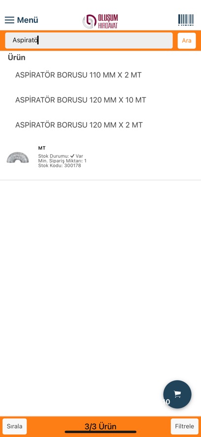 Oluşum Hırdavat B2B