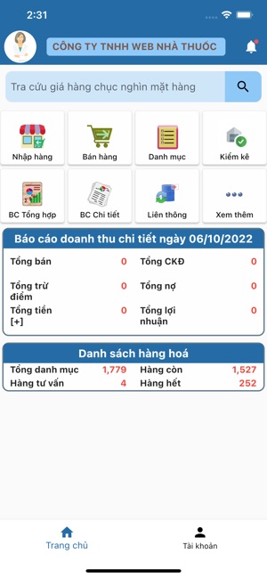 Web Nhà Thuốc