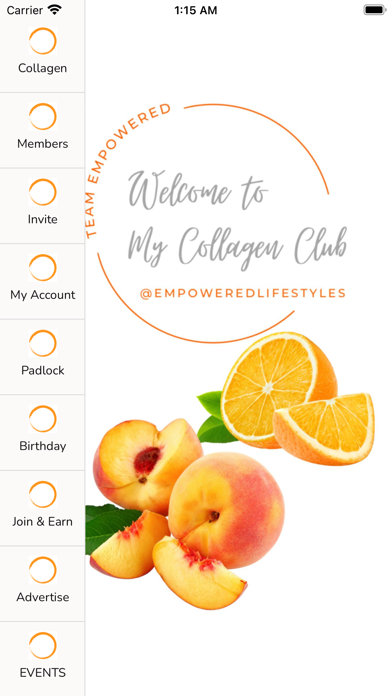 My Collagen Club App Screenshot