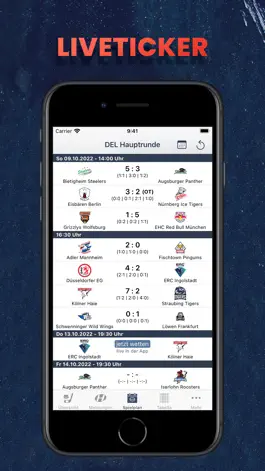 Game screenshot Hockeyweb － die Eishockey App apk