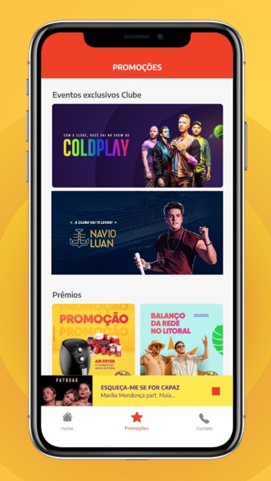 Rede Clube FM Brasil Screenshot