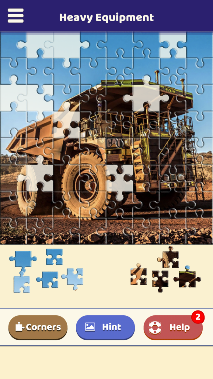 Heavy Equipment Puzzle