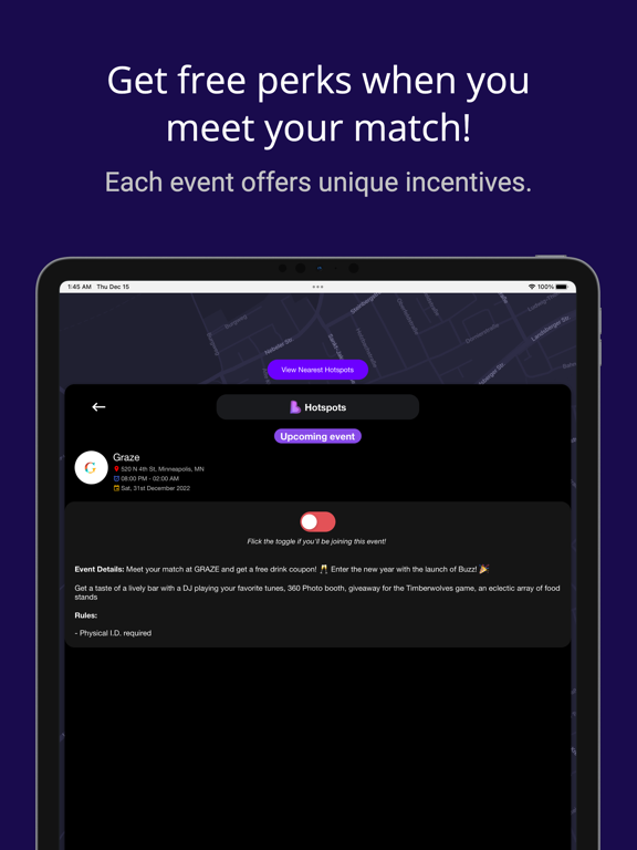 Buzz! iPad screenshot 2 - Social Networking app