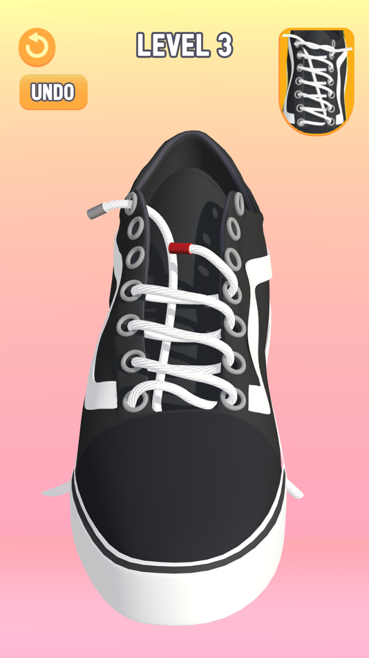 #3. Tie Shoe (iOS) 由: Melih Kavla