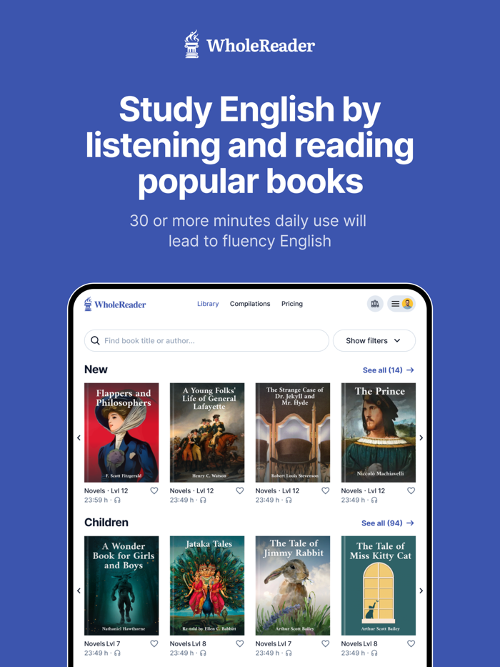 WholeReader Immersive Reading
