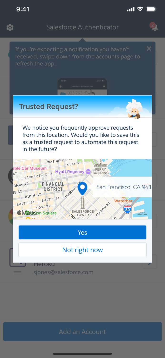 Salesforce Authenticator