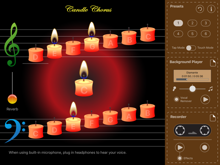 Candle Chorus and Karaoke