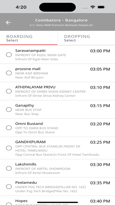 Shyamoli Paribahan Screenshot