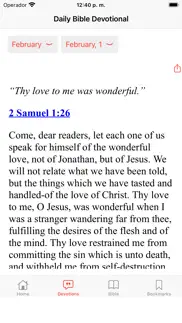 daily bible devotional + bible iphone screenshot 2