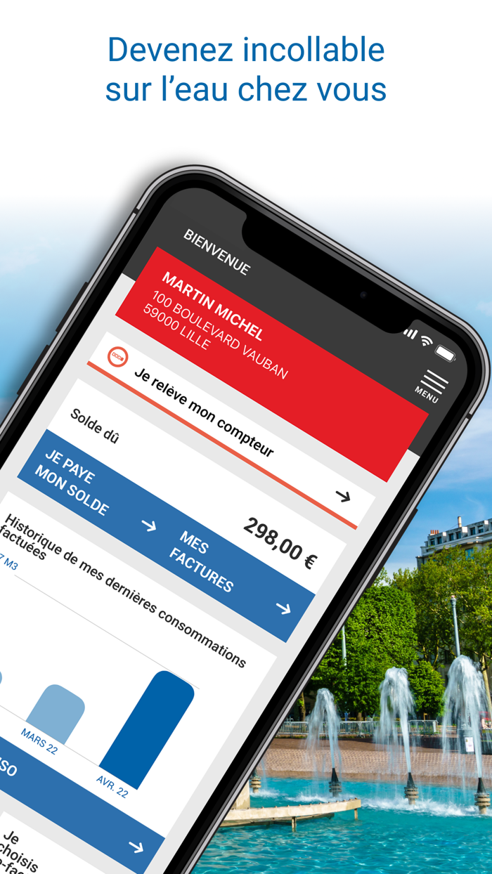 iléo leau de la MEL