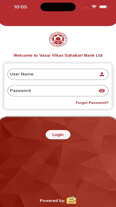 Vasai Vikas Sahakari Bank Ltd Screenshot