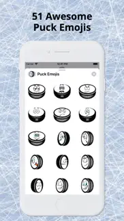 ice hockey puck emojis iphone screenshot 2