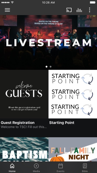 Thompson Station Church App Screenshot