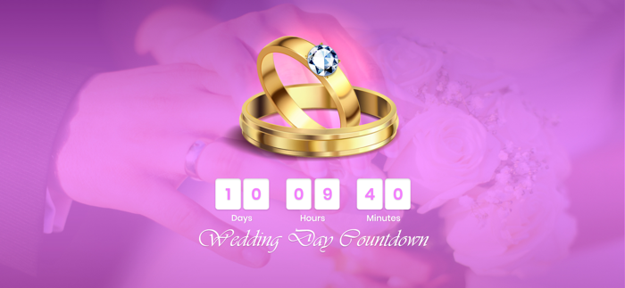 Wedding Countdown  Big Day