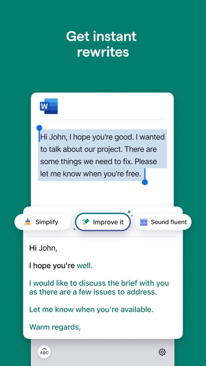 Grammarly: AI Writing Keyboard screenshot-6