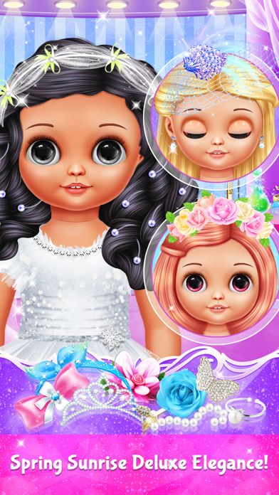 Little Girls Doll Hair Salon Screenshot