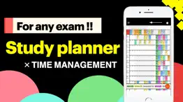 study plan maker!- study timer iphone screenshot 2