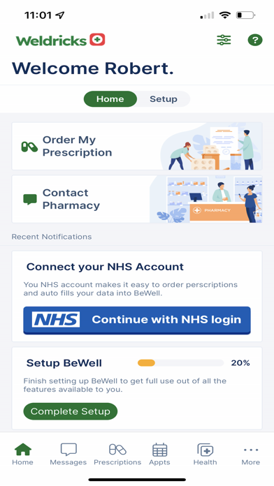 Weldricks Pharmacy Screenshot