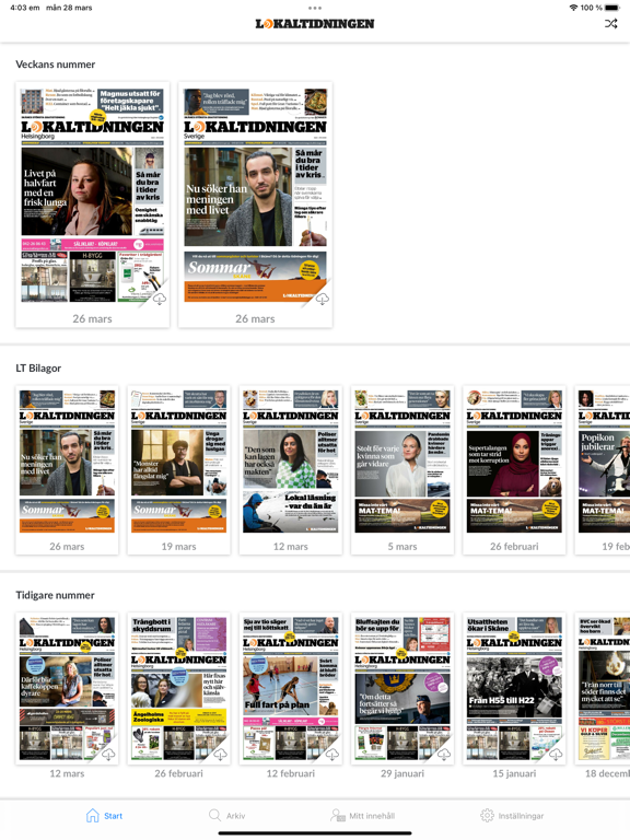 Screenshot #4 pour Lokaltidningen