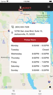 mamas pizza & grill san jose iphone screenshot 2