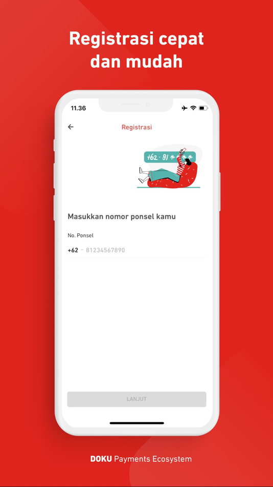#3. DOKU e-Wallet (iOS) 게시자: PT Nusa Satu Inti Artha ( DOKU )