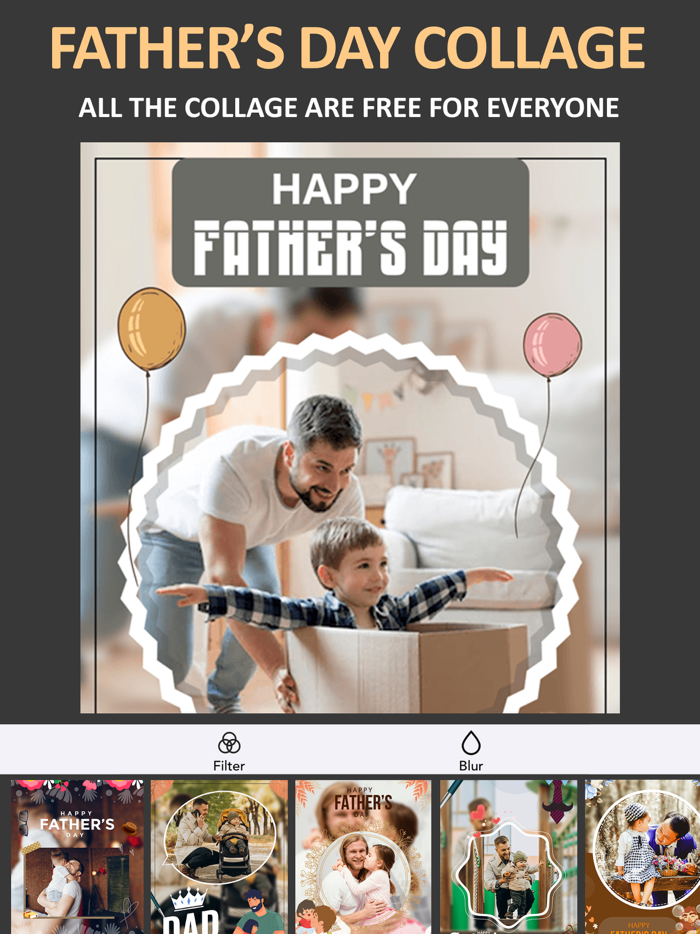 Fathers Day Photo Frames App