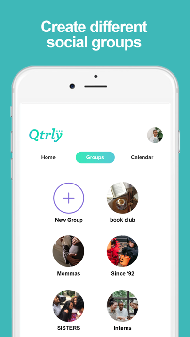 Qtrly - Mindful Social Media Screenshot
