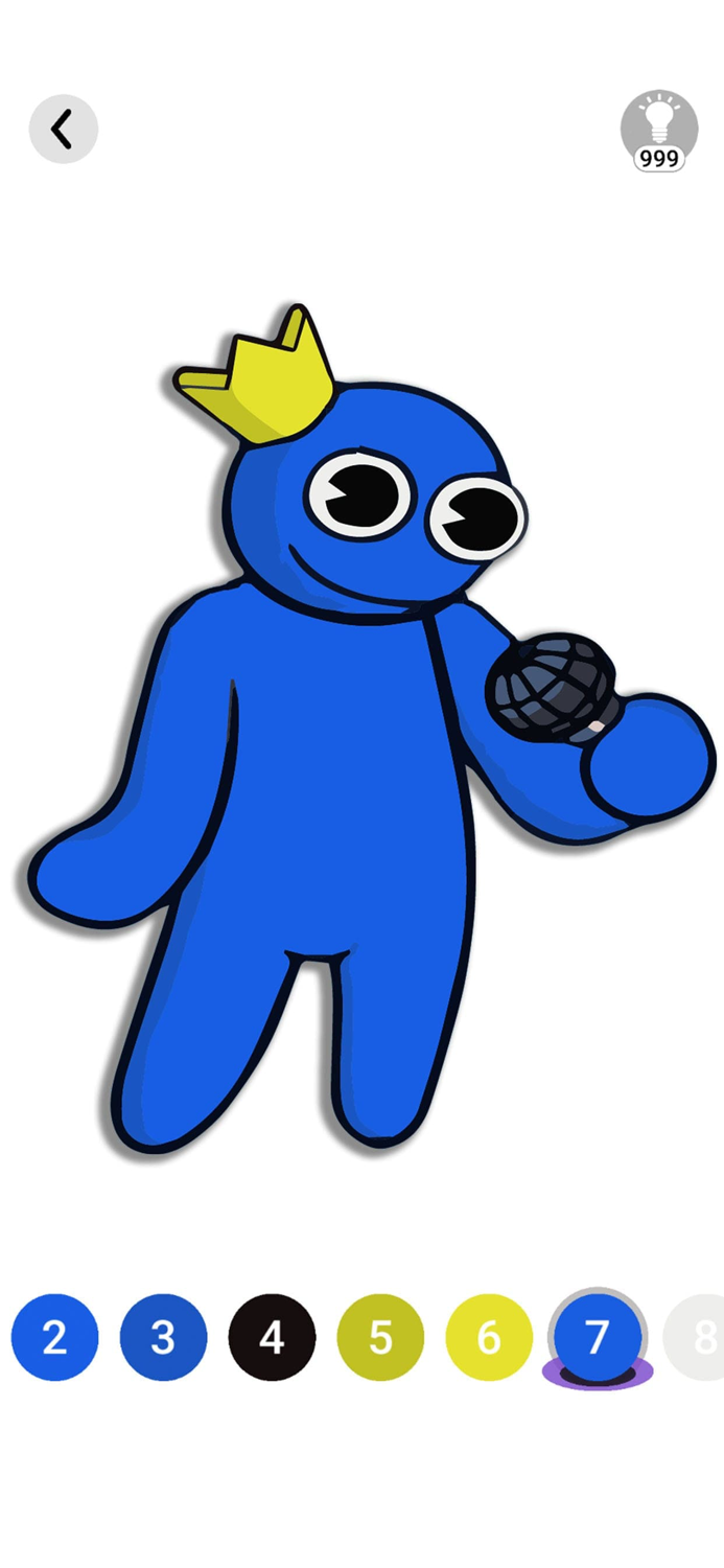 Rainbow Friends Coloring