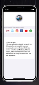 La Greña Radio screenshot #2 for iPhone