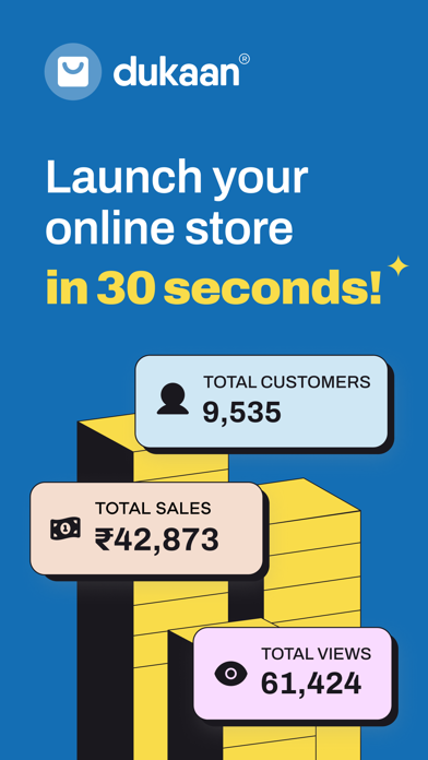 Screenshot #1 pour Dukaan - Create Online Dukan