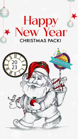 Game screenshot 2023 - Happy New Year Sticker mod apk