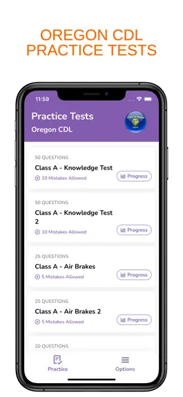 Game screenshot Oregon OR CDL Permit Prep mod apk