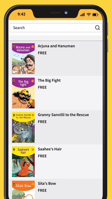 Amar Chitra Katha Junior App Screenshot