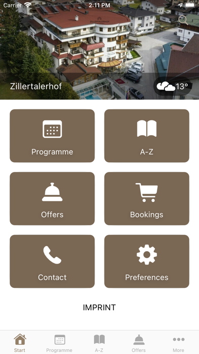 ZILLERTALERHOF Screenshot
