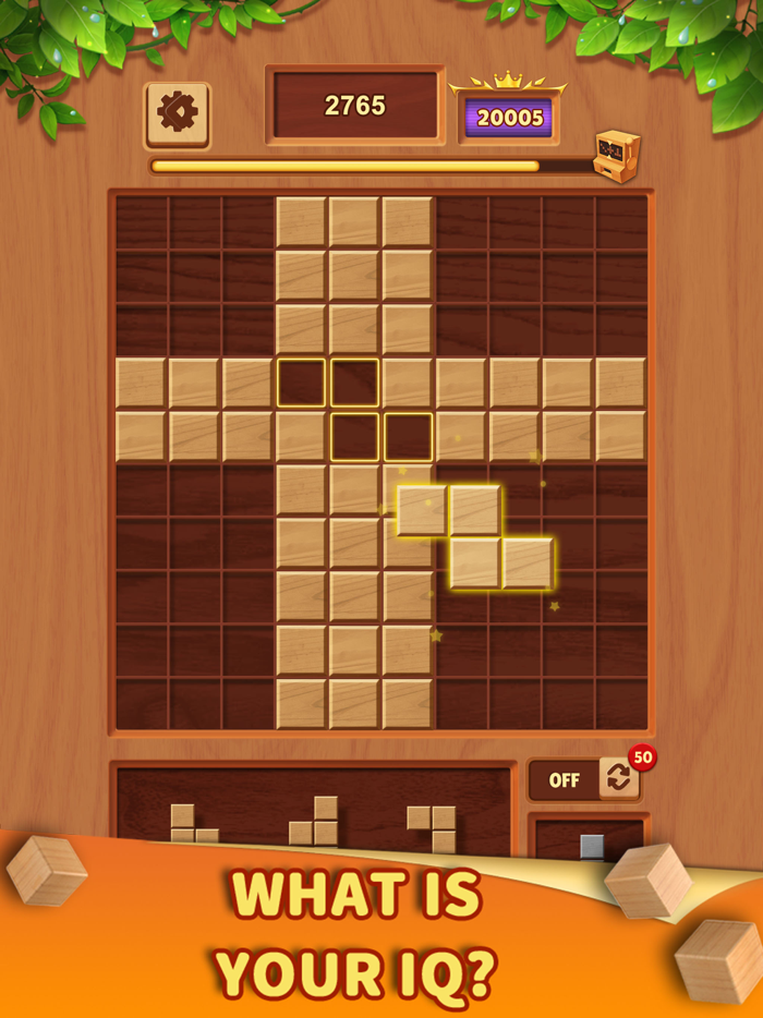 Block Puzzle - Wood Cube Game