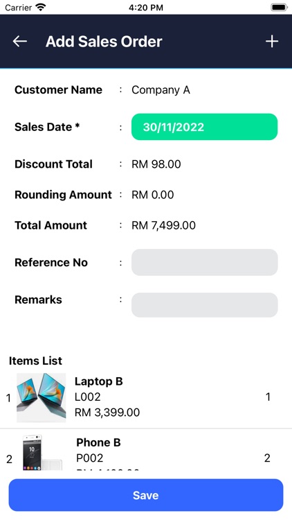 Tobiz Mobile POS MP10 screenshot-5