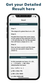 parallel line calculator iphone screenshot 3