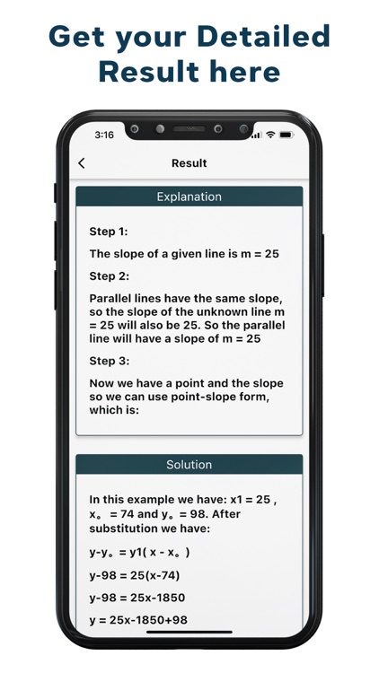 Parallel Line Calculator