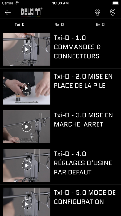 Delkim App - en Français Screenshot