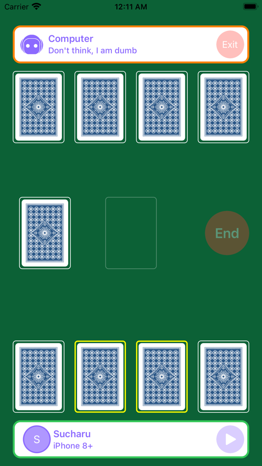 #5. The SunCard - Simple Card Game (iOS) 由: TROTHMATRIX