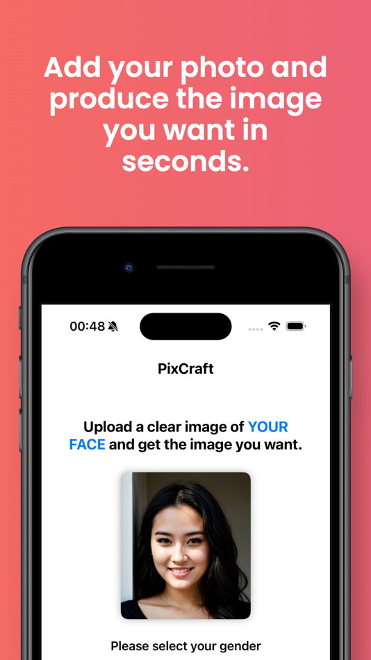 #1. PixCraft - AI Photo Generator (iOS) Podle: Mine Nur Kasimogullari