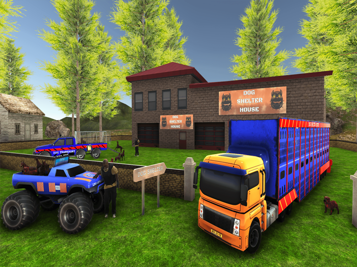 Monster Truck Dogs Transport