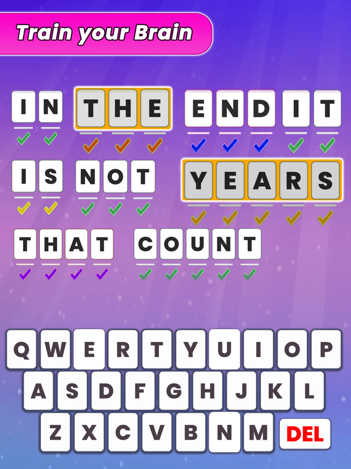 Enigma Decode Words Puzzle