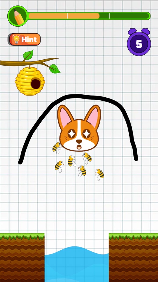 #1. Save The Dog Game (iOS) 由: Ubaid Alwani