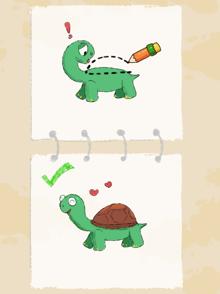 Draw Perfect Draw One Part