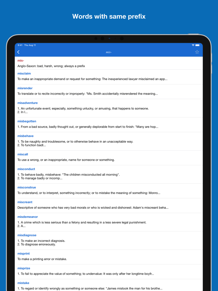 English Prefixes and Suffixes