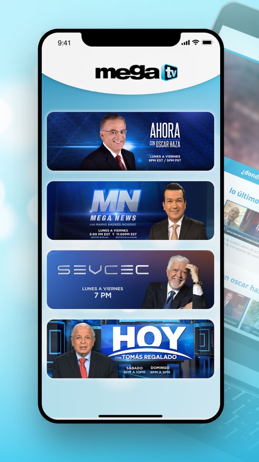 #1. MEGA TV (iOS) 由: Spanish Broadcasting System