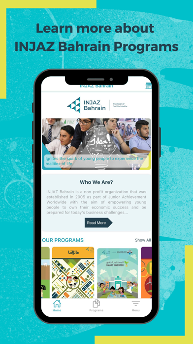 INJAZ Bahrain Screenshot